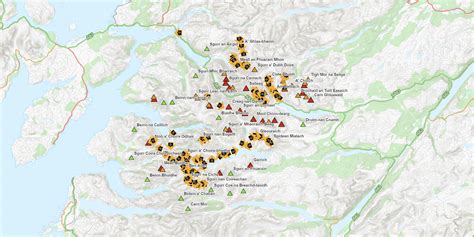 Scotland-Landscapes.com - Lochalsh & Knoydart map screen shot