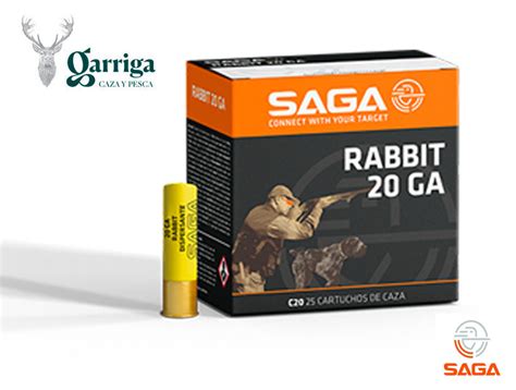 Municion No Metalica De Caza Saga Rabbit Ga