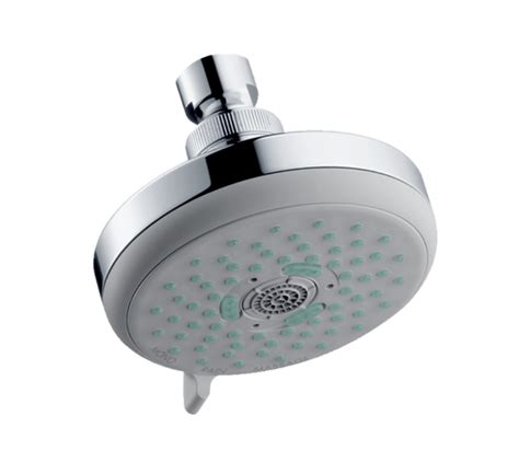 Shower Head Hansgrohe Croma E 100 3 Jet Round Chrome Plumb It Online