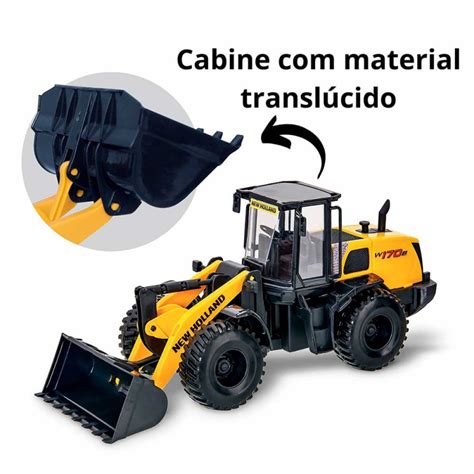 Caminh O Iveco Hi Way Plataforma Carregadeira New Holland W B