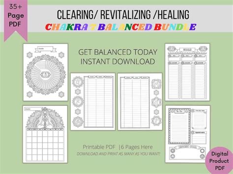 Chakra Cheat Sheets Chart Guide Printable Chakra Poster Chakra Gift