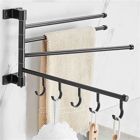 Amazon EAQ Swivel Towel Rack Towel Rack Wall Mounted Towel Holder