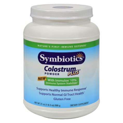 Symbiotics Colostrum Plus Powder Oz Case Of Oz Each Kroger