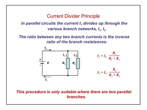 Elect principles 2 current divider