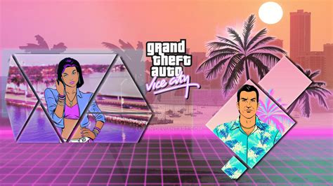 Grand Theft Auto Vice City Wallpaper By Lov3n On Deviantart