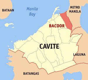 Map Of Cavite Province Philippines - Islands With Names