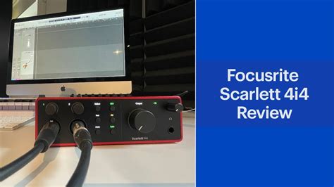 Focusrite 4th Generation Scarlett 4i4 Audio Interface Review YouTube