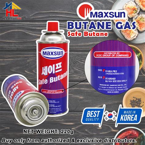 Maxsun Safe Butane Gas G Furniture Home Living Kitchenware