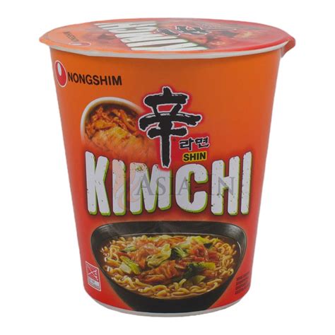 Nong Shim Kimchi Instant Nudeln Im Becher G