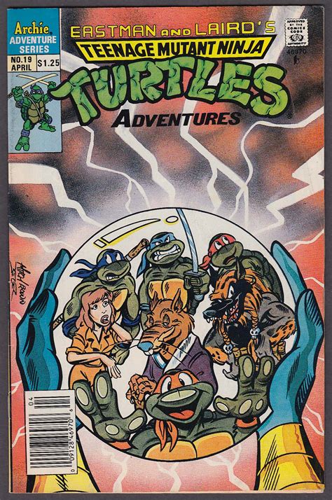 Teenage Mutant Ninja Turtles Adventures Archie Comic Book