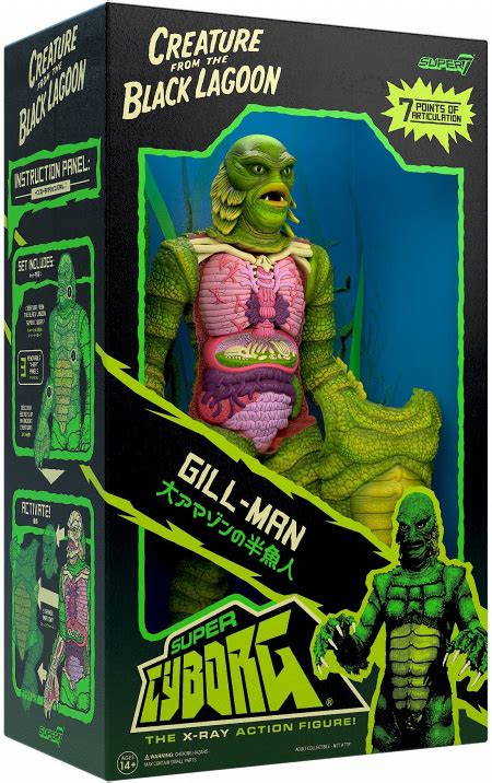 Super Cyborg Universal Monsters Creature From The Black Lagoon Gill