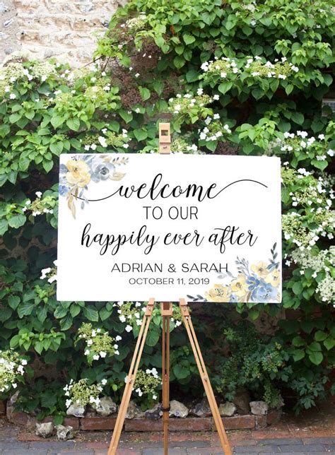 Wedding Reception Welcome Sign Custom Made Wedding Reception Etsy