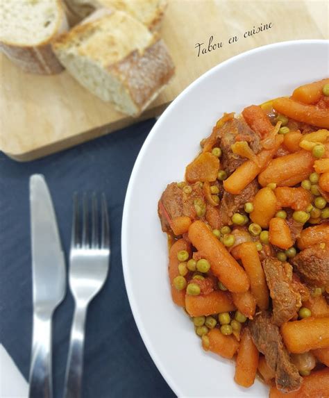 Rago T De Petits Pois Et Carottes Tabou En Cuisine