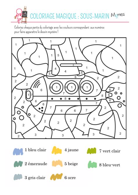 Coloriages Magiques En Anglais