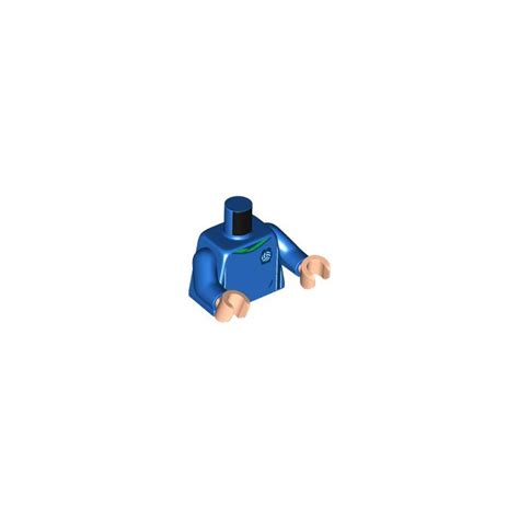 Lego Blue Soccer Player Torso With Light Flesh Hands Comes In