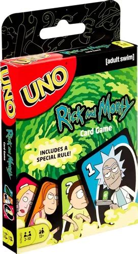 Juego De Mesa Uno Rick Morty MercadoLibre