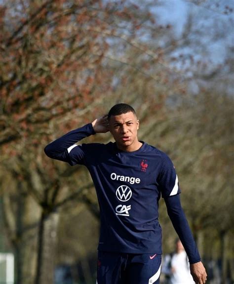 Kylian Mbappe Clairefontaine Training France