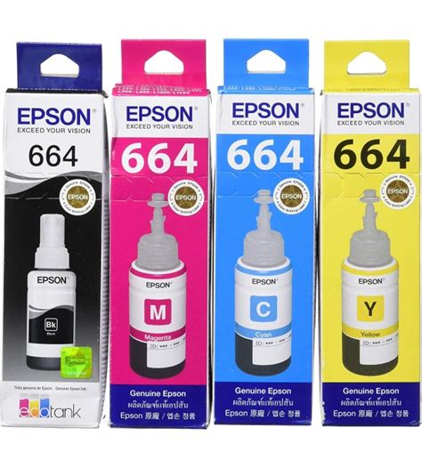 Epson Genuine L Ink Bottle Set