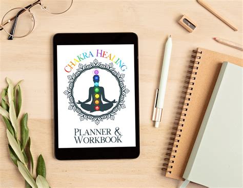 Chakra Healing Planner Chakra Journal Chakra Workbook Crystal