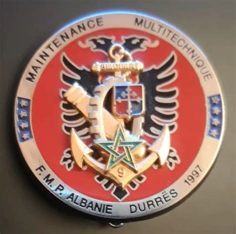 Insigne Colo Du Bataillon De Maintenance De La Me Dima Tdm Coloniale