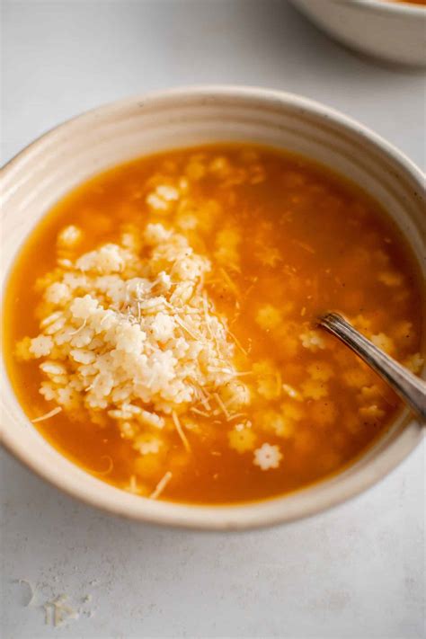 Soothing Pastina Soup - The Forked Spoon