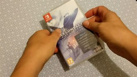 Unboxing Ace Combat Deluxe Edition Switch Skies Unknown Youtube