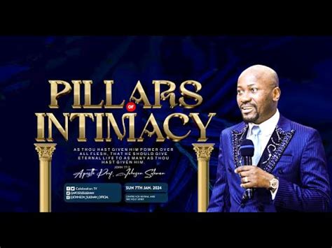 PILLARS OF INTIMACY By Apostle Johnson Suleman Sunday Service 7th