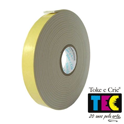 Fita Banana Dupla Face De Espuma 19mm X 5 5m Toke E Crie Shopee Brasil