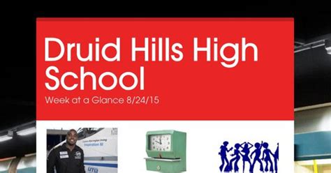 Druid Hills High School | Smore Newsletters