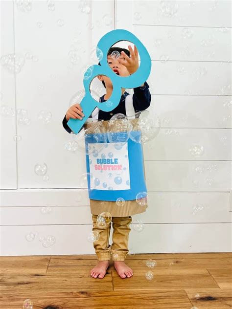 DIY Bubble Costume - Kids Halloween Costume