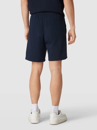 Champion Sweatshorts Mit Label Details Modell Bermuda Dunkelblau