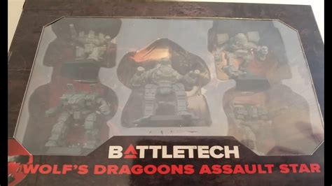 BATTLETECH Wolf S Dragoons Assault Star Unboxing YouTube