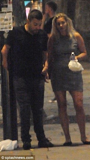 The Last Legs Alex Brooker Enjoys Some Chips With Wife Lynsey Daily