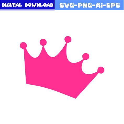 Pink Crown King Svg, Barbie Girl Svg, Barbie Svg, Girl Svg, - Inspire ...