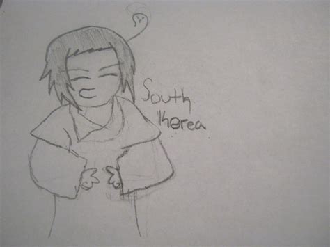 Aph South Korea Sketch By Teamrocketcutie On Deviantart