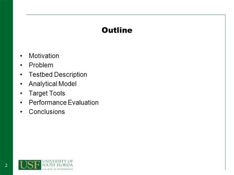 Experimental And Analytical Evaluation Of Available Bandwidth