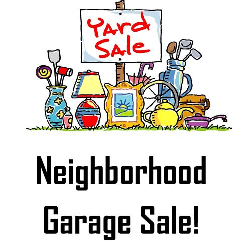 2018 Neighborhood Yard Sale Breca