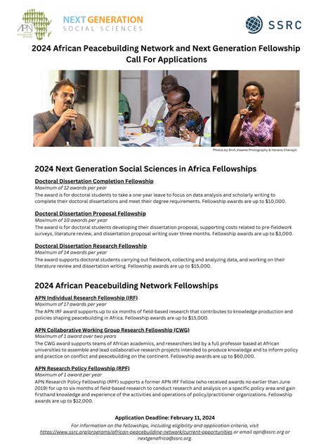 Call For Proposals 2024 African Peacebuilding Network Apn And Next