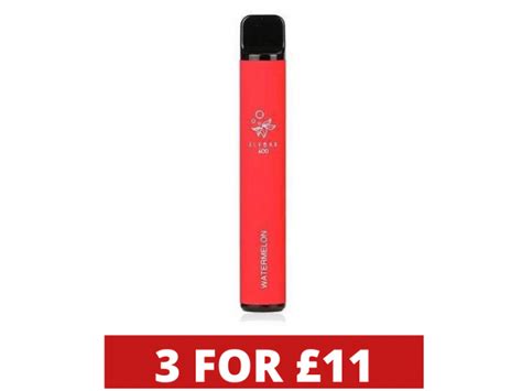 Elf Bar 600 Watermelon Disposable Vape Vapehut Uk