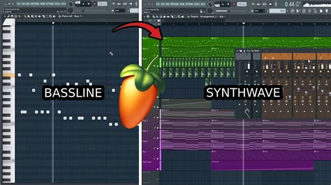 How To Make Synthwave From Bassline Youtube