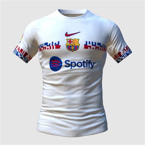 Competition Fc Barcelona White Kit