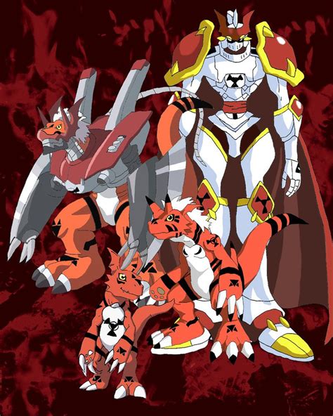 Digimon Guilmon Evolution