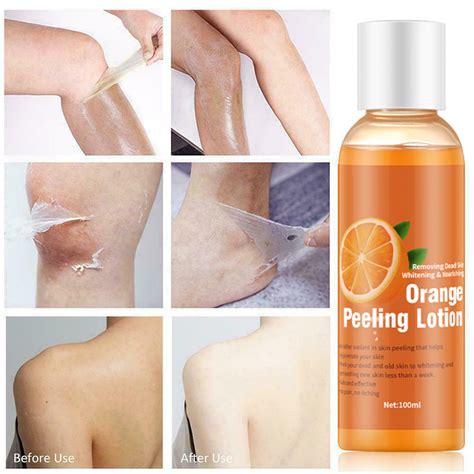 Gentle Orange Peel Body Lotion With Exfoliating Oil Gel 100ml