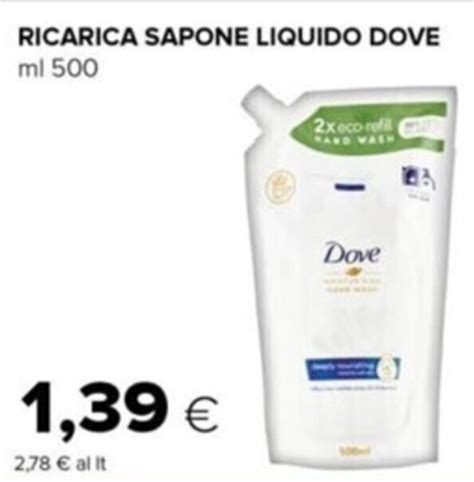 Dove Ricarica Sapone Liquido Ml Offerta Di Tigre