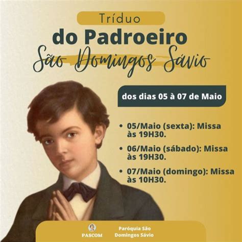 São Domingos Sávio é celebrado na paróquia do Jardim Paraíso