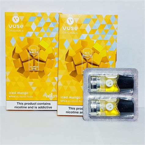 Vuse Pods Iced Mango 5 Royal Smokers