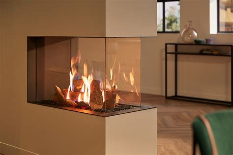 Room Divider Fireplaces Trimline Fires Chic Room Divider