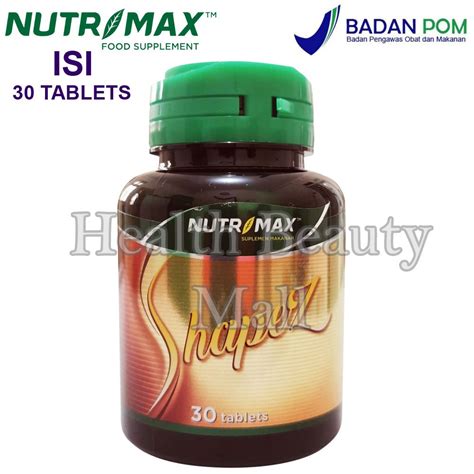 Jual Nutrimax Shapez Slim Fast Tabs Vitamin Penurun Berat Badan