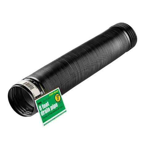 Flex Drain 4 X 8 Soild Drainage Pipe