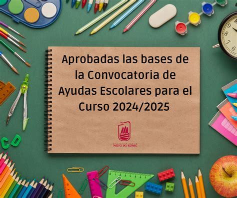 Aprobadas Las Bases De La Convocatoria De Ayudas Escolares Para El